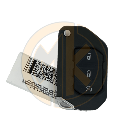 Jeep Wrangler 2018-2023 Genuine Flip Remote Key 3 Buttons 433MHz 68416787AD